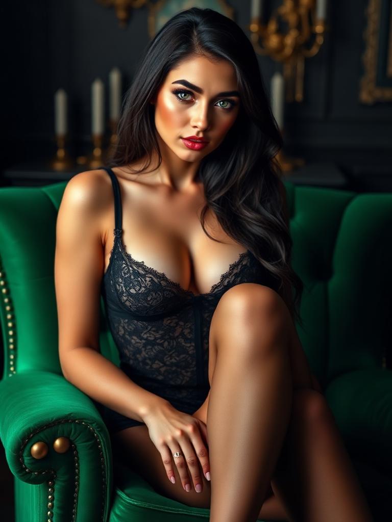 Luxury AI girlfriend image example for private portrait and video workflows